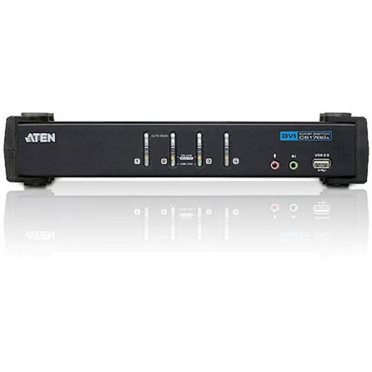 ATEN CS1764A - 4 Port DVI KVM Switch 