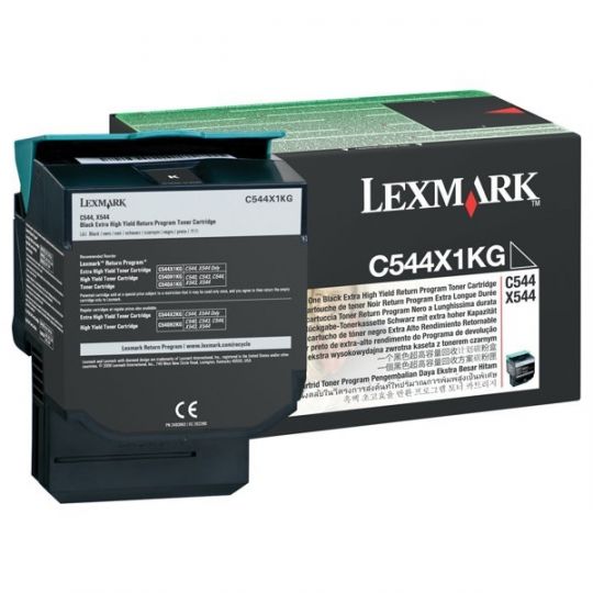 Lexmark C544X1KG Toner Schwarz 