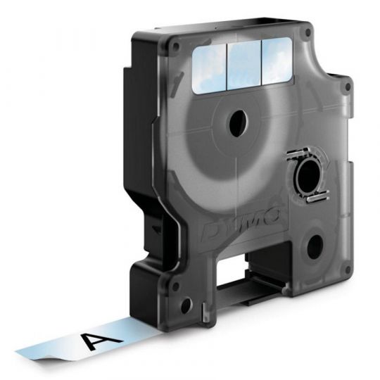 Dymo D1 Standardetiketten 9mm Transparent 