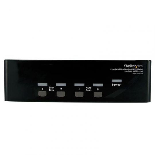 StarTech SV431DDVDUA DVI USB KVM Switch 