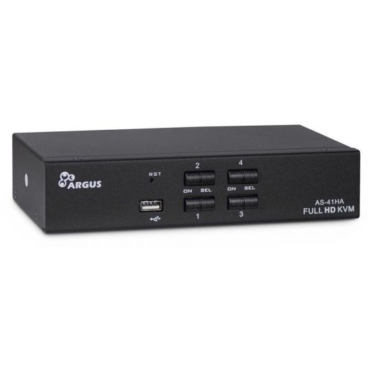 4-Port Inter-Tech AS-41HA HDMI KVM Switch 