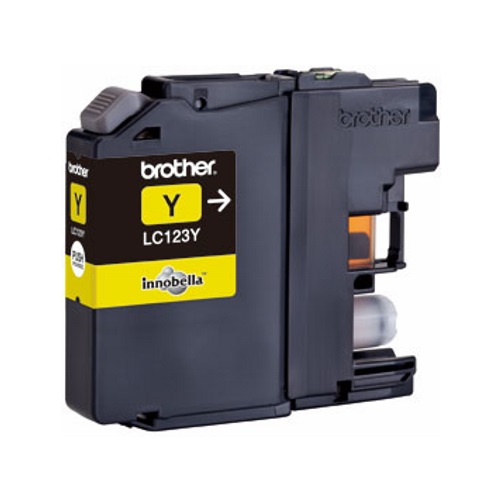 Brother LC123Y Tintenpatrone Gelb 