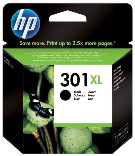 Hewlett Packard 301XL Tintenpatrone Schwarz 
