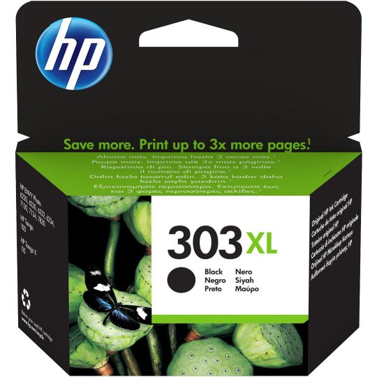 HP 303 XL Schwarz Tintenpatrone 