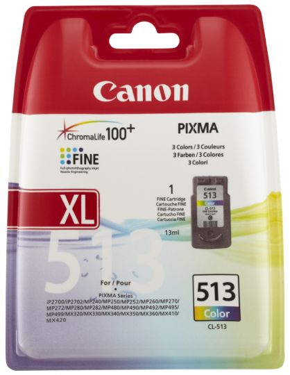 Canon CL-513 Tintenpatrone Gelb, Cyan, Magenta 