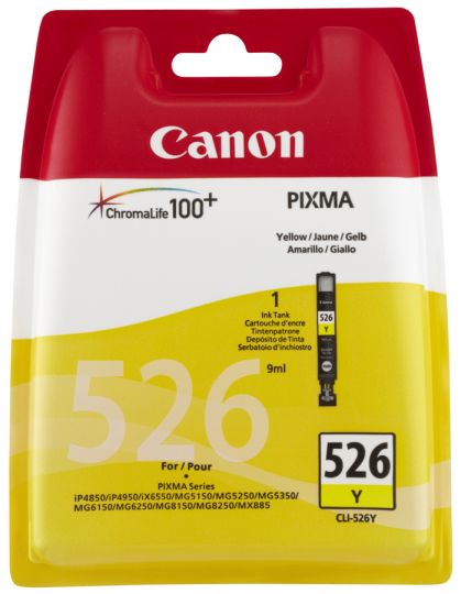 Canon CLI-526Y Tintenpatrone Gelb 
