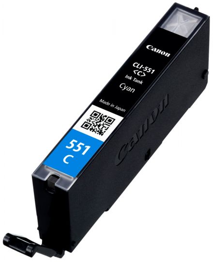 Canon CLI-551C Tinte Cyan 