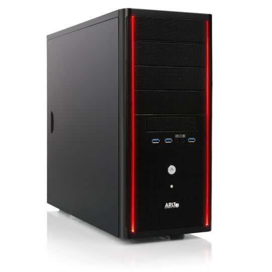 ARLT Power Station / Ryzen 3 4300G / 16GB RAM / 480GB SSD / 1TB HDD / GTX1660S / W10 