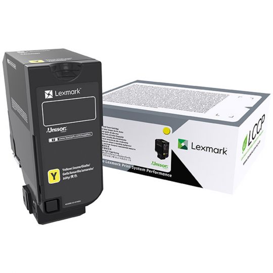 Lexmark Toner 74C2SYE Gelb 