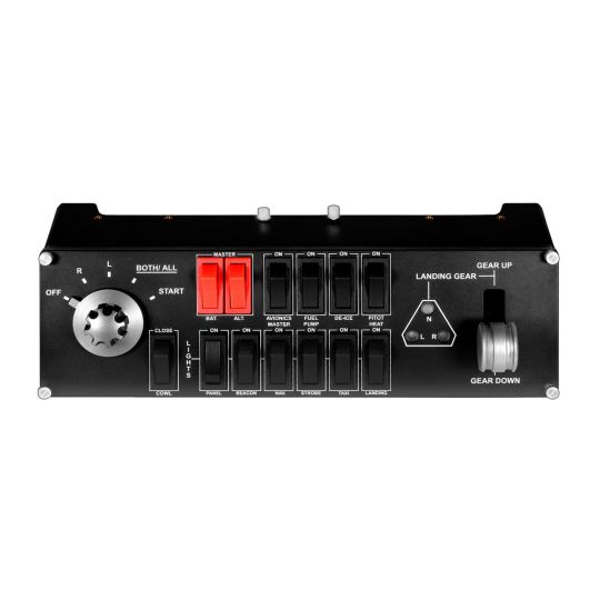Logitech Saitek Pro Flight Switch Panel - Professionelle Simulations-Schalttafel 