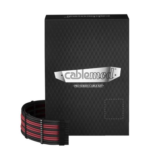 Cablemod PRO ModMesh C-Series RMi & RMx - Schwarz/Blutrot 