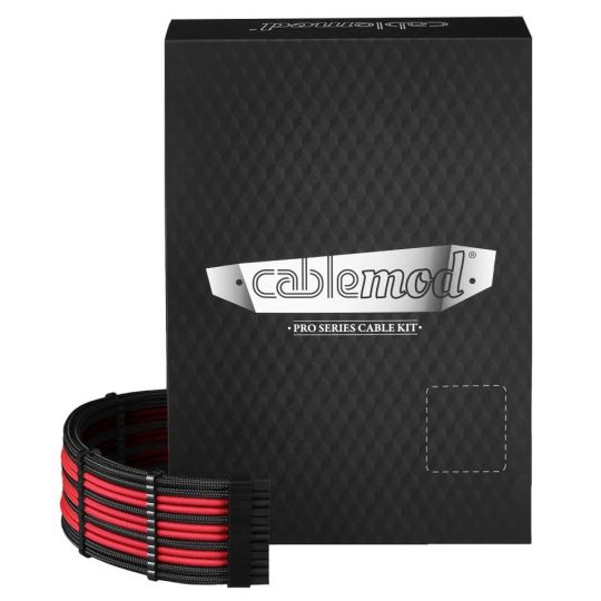 Cablemod PRO ModMesh C-Series AXi, HXi & RM - schwarz/rot 