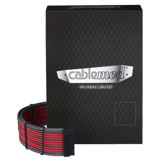 Cablemod PRO ModMesh RT-Series ASUS ROG / Seasonic - carbon/rot 