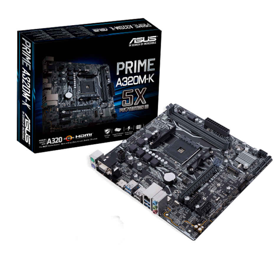 ASUS Prime A320M-K - Mainboard - B-Ware 
