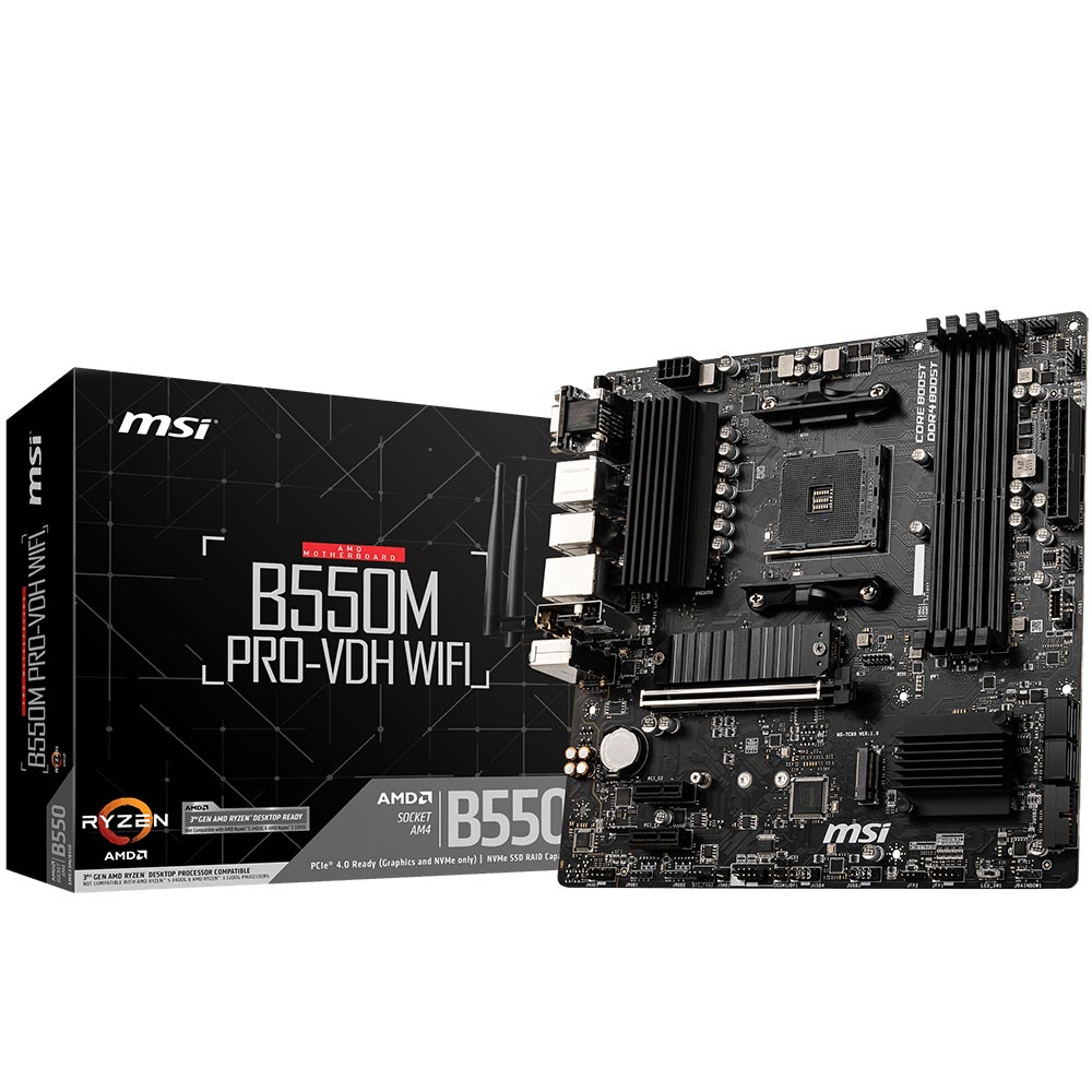 MSI B550M Pro-VDH WIFI - B-Ware 