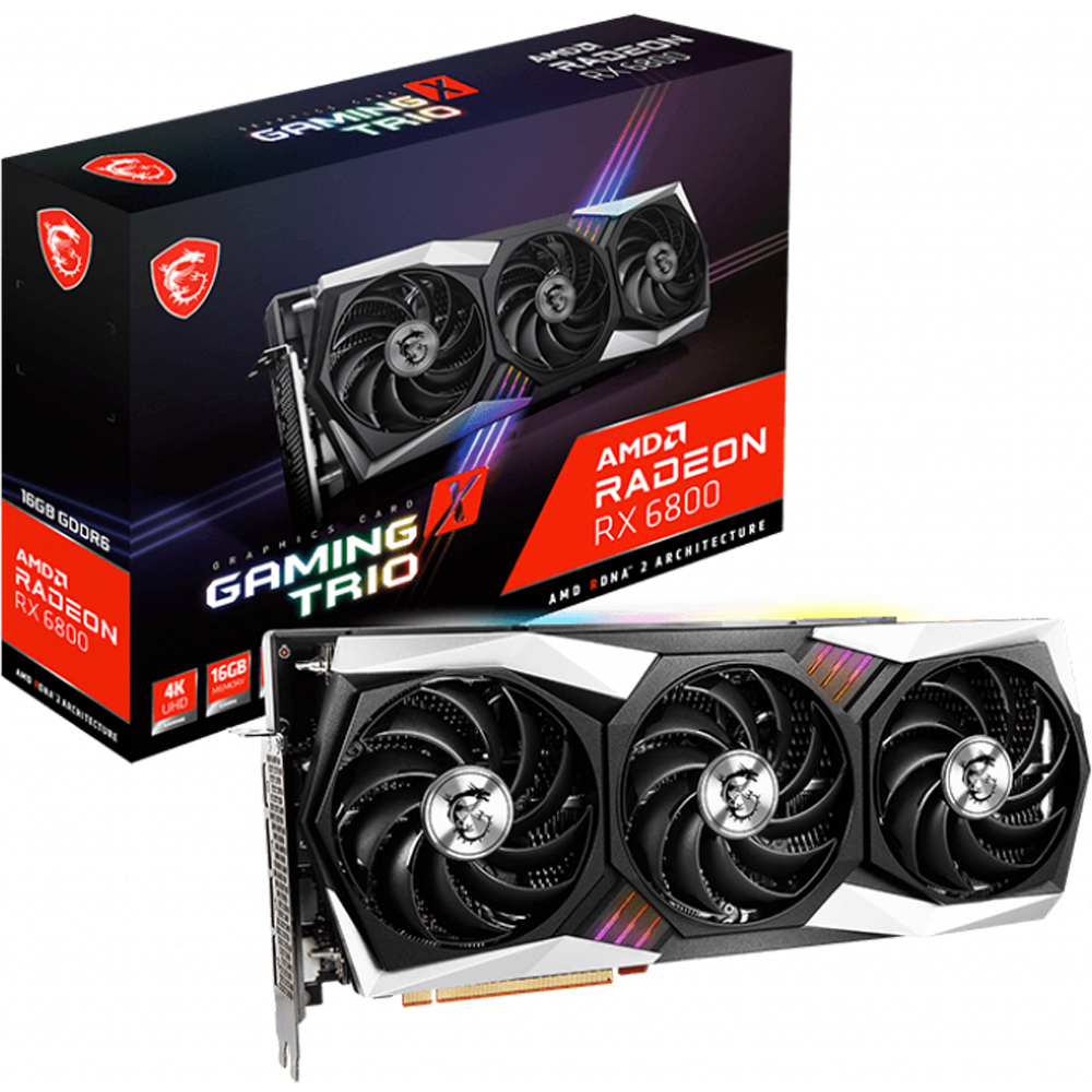 MSI Radeon RX 6800 Gaming X Trio 16G 