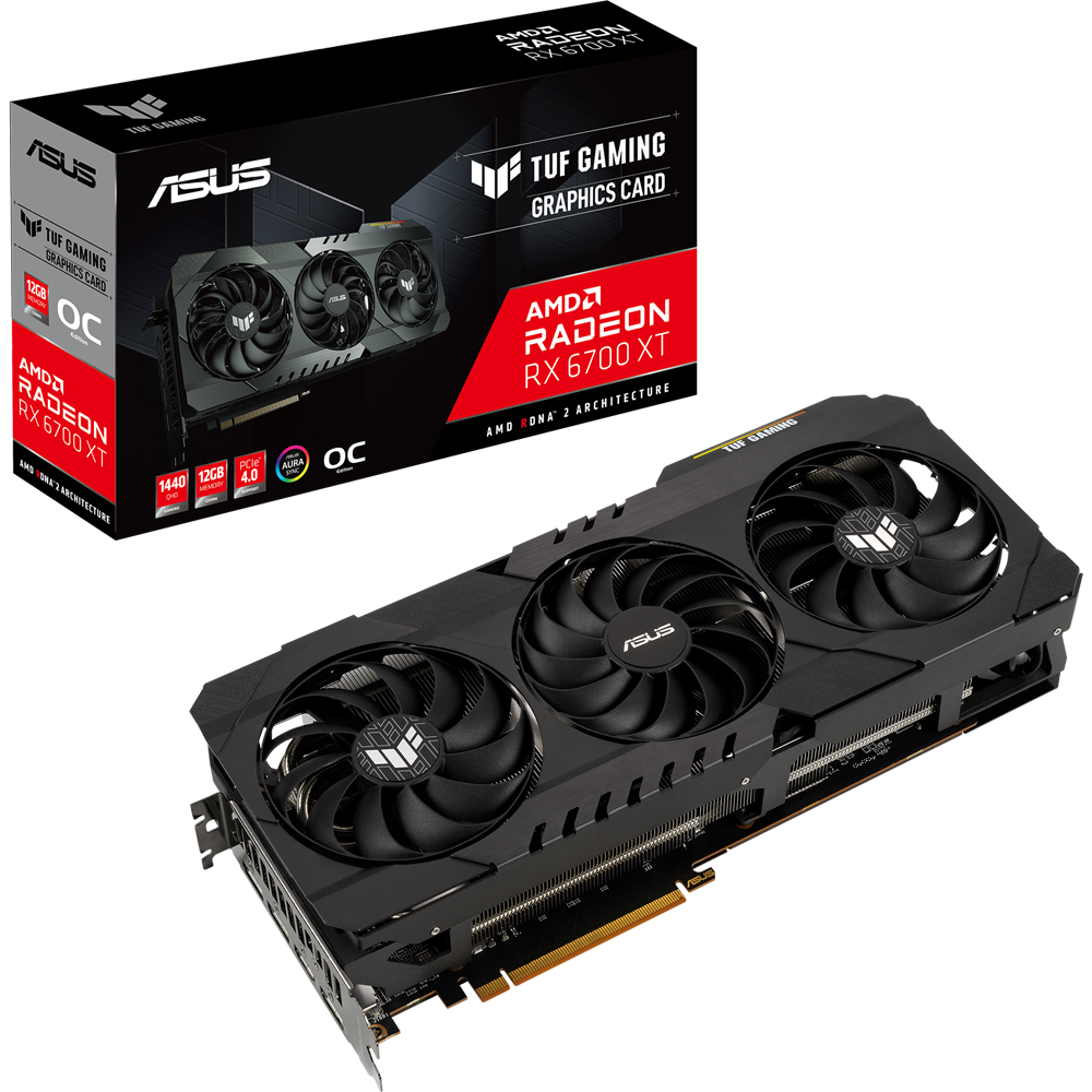 ASUS TUF Gaming Radeon RX 6700 XT OC 