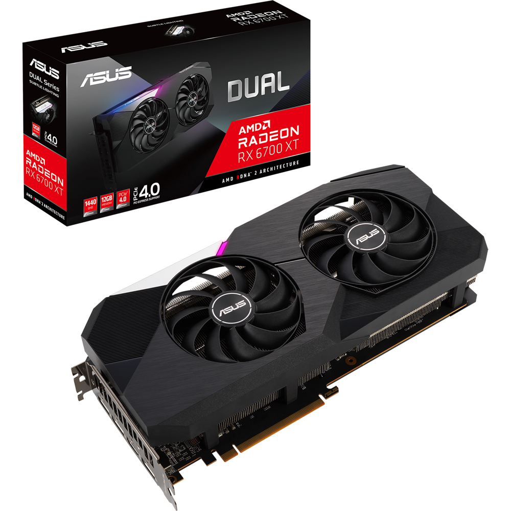 ASUS Radeon RX 6700 XT Dual 