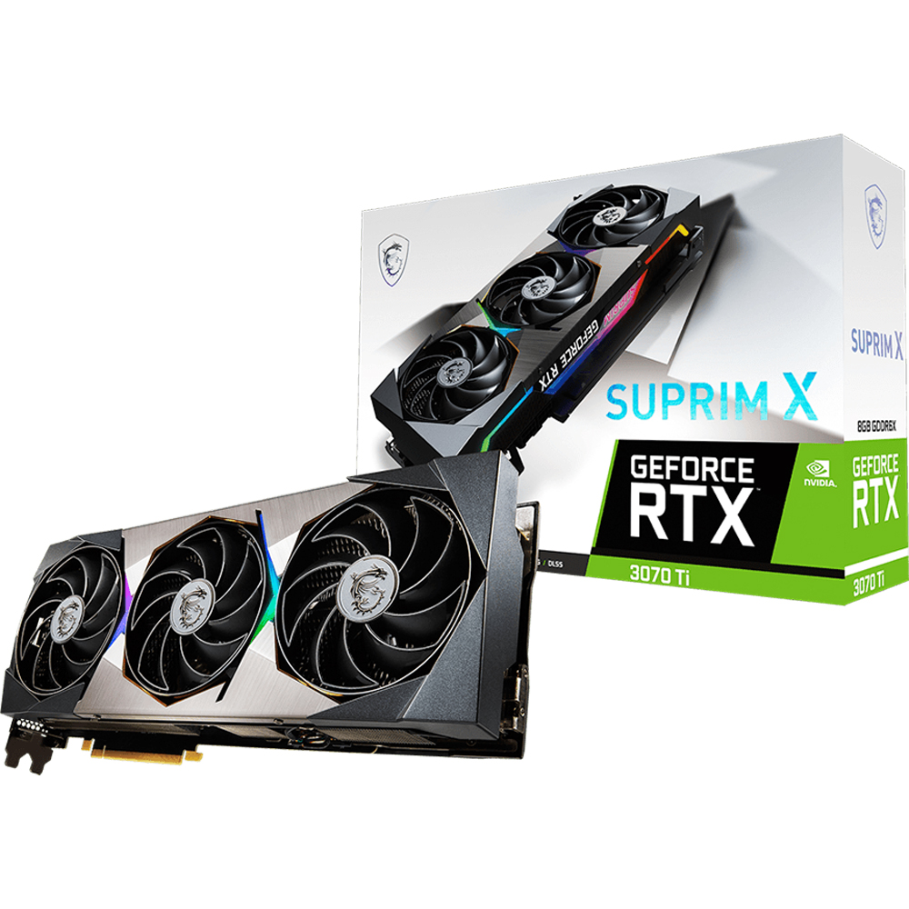 MSI GeForce RTX 3070 Ti Suprim X 8G 