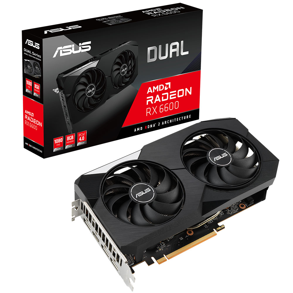ASUS Radeon RX6600 DUAL 8G 