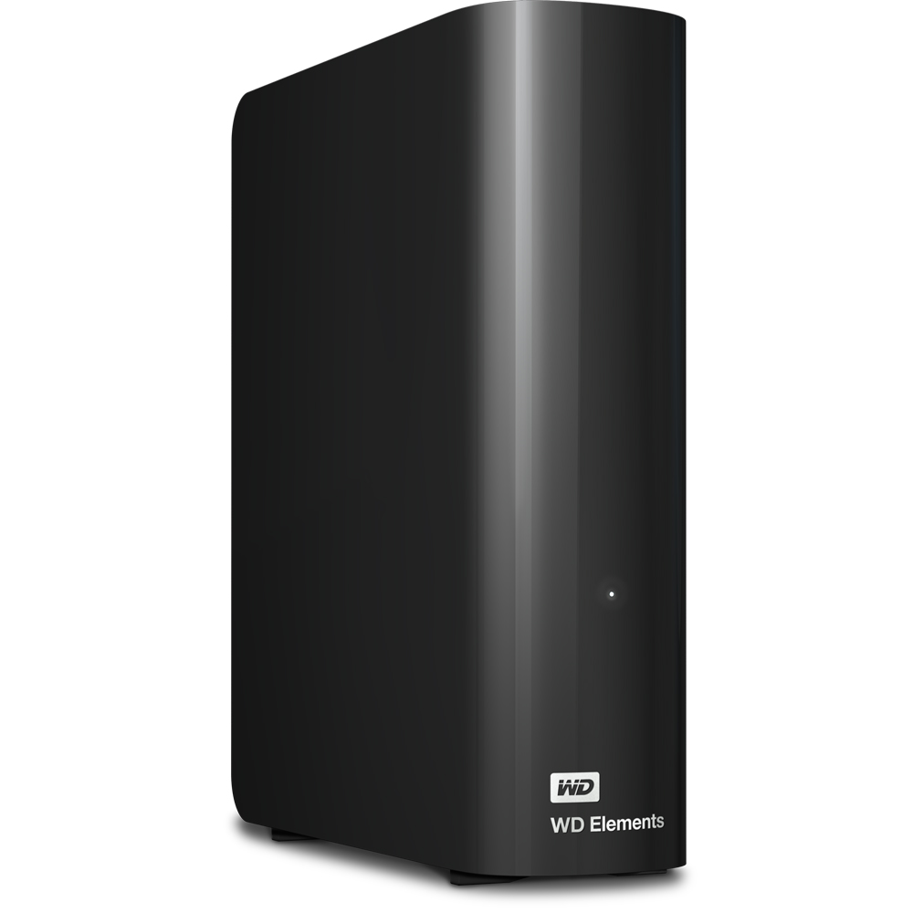 8000GB WD Elements Desktop Schwarz WDBWLG0080HBK - 3,5" USB 3.0 HDD 