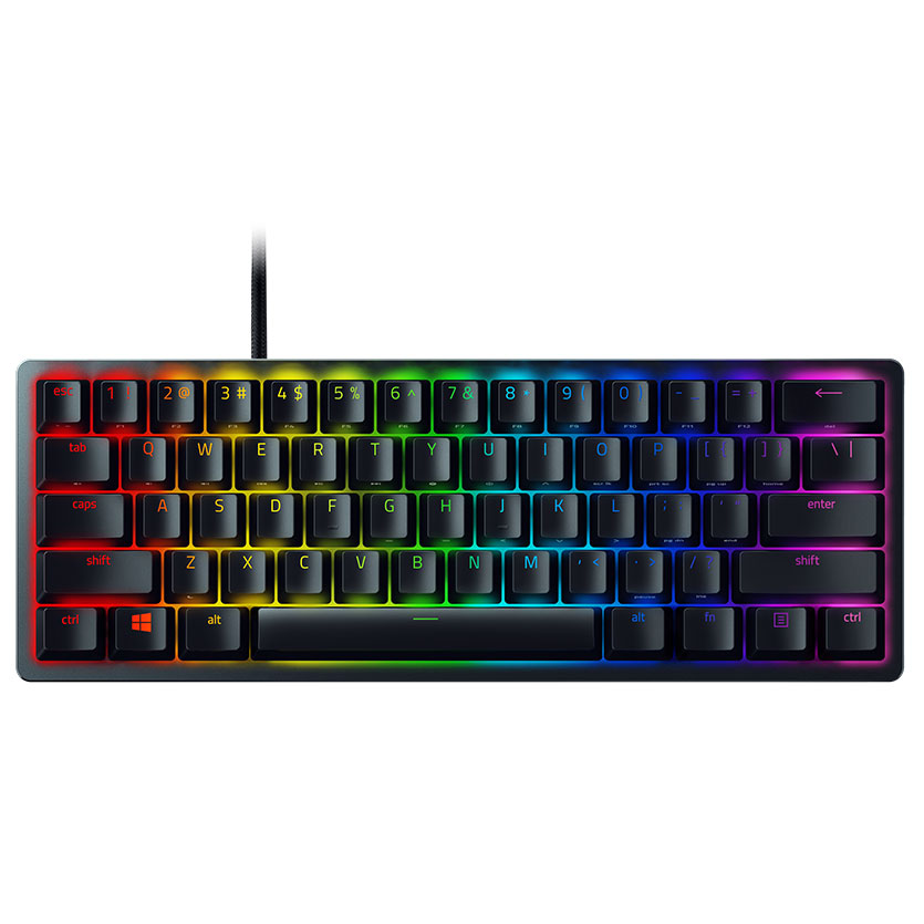 Razer Huntsman Mini Black - Razer Purple 