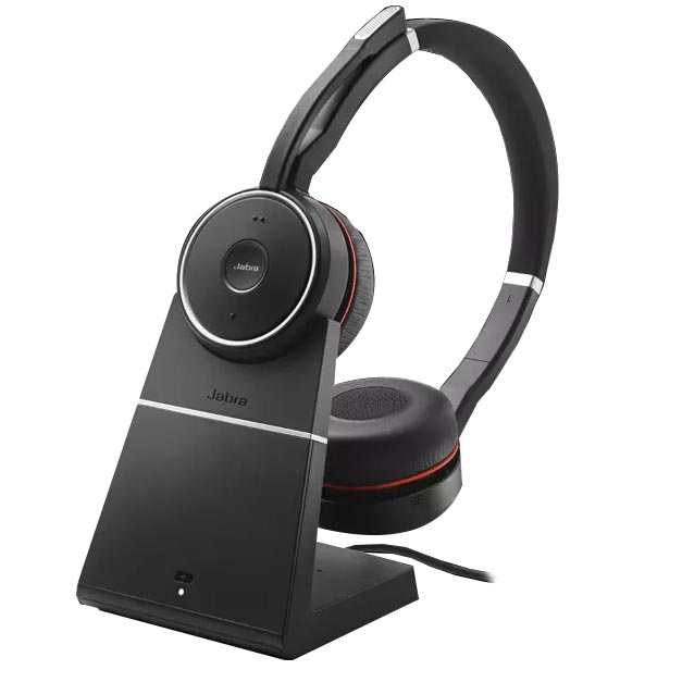 Jabra Evolve 75 MS Stereo inkl. Ladestation Schwarz 
