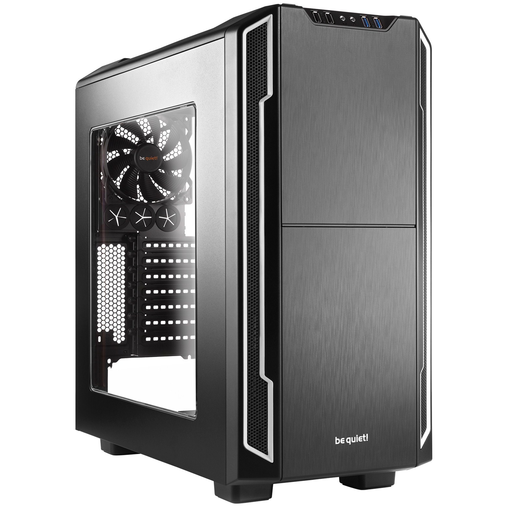 be quiet! Silent Base 600 Midi-Tower Silber/Schwarz 
