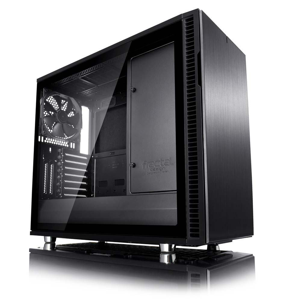Fractal Design Define R6 USB-C Blackout TG Midi-Tower Schwarz 