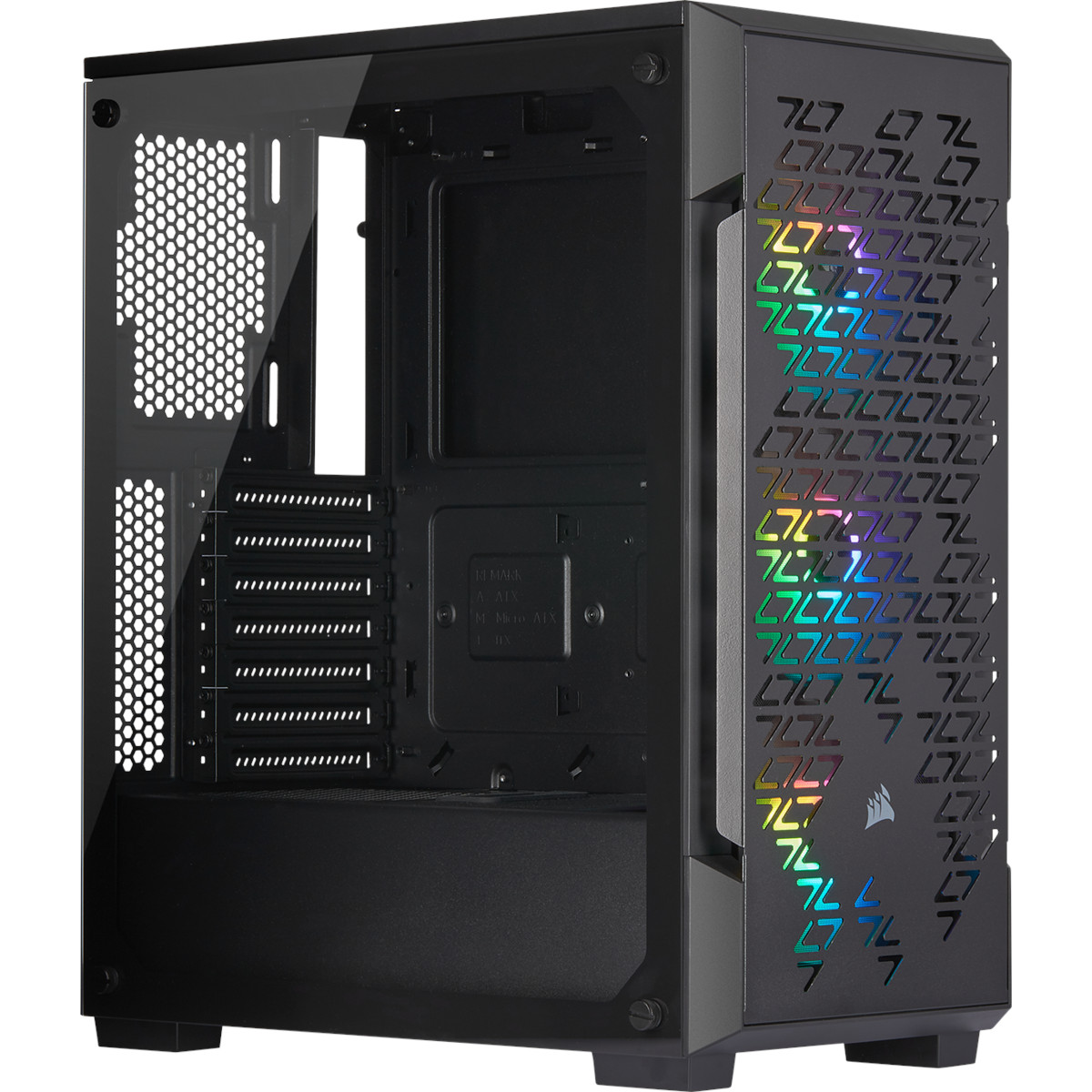 Corsair ICUE 220T RGB Airflow Midi-Tower Schwarz - B-Ware 