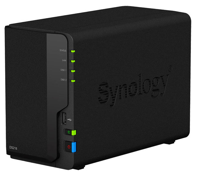 2-Bay Synology DiskStation DS218 NAS 