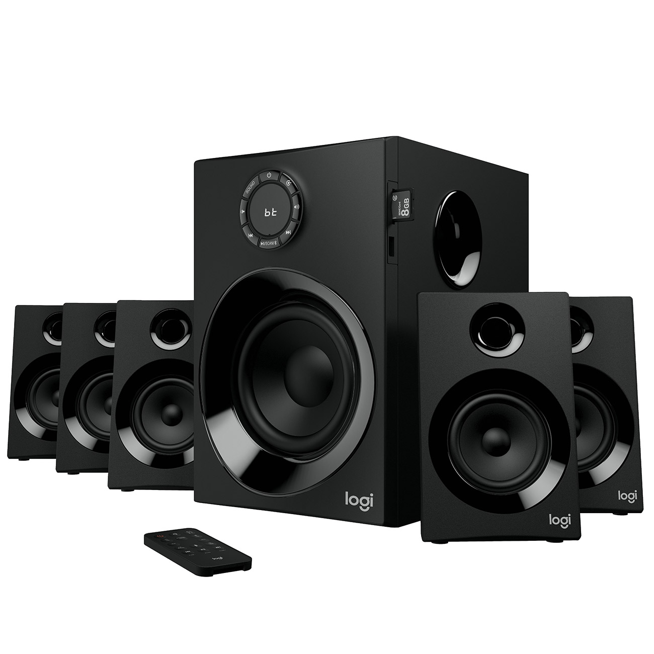 Logitech Z607 5.1 Surround Sound Lautsprecher 