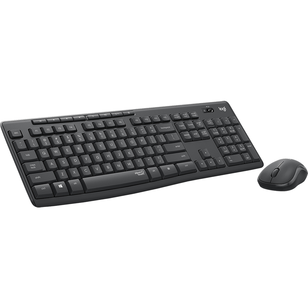 Logitech MK295 Silent Wireless Combo - Graphit 