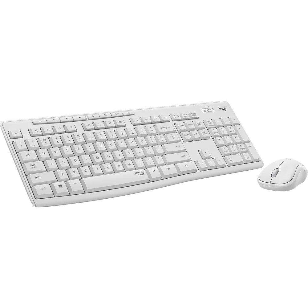 Logitech MK295 Silent Wireless Combo - Grauweiß 