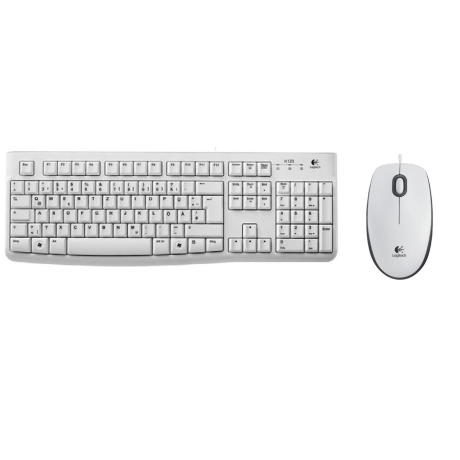 Logitech OEM K120 Keyboard und B100 Optische Maus 