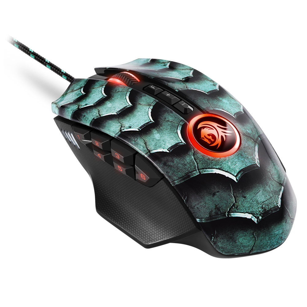 Sharkoon Drakonia II Green - Gaming Maus 