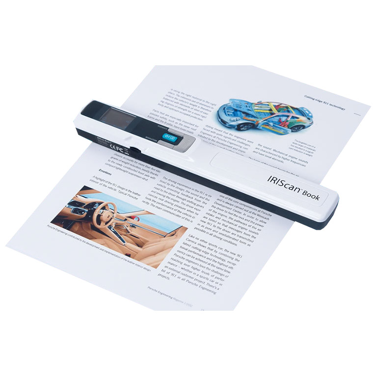 IRIScan Book 3 Kabelloser Scanner für Bücher u.v.m 