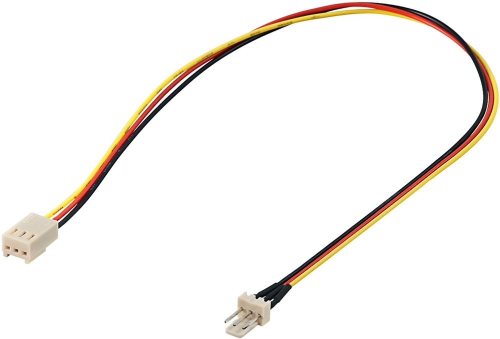 30cm - 3-Pin Molex Verlängerungskabel 
