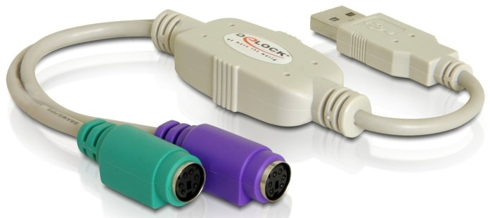 Delock Adapter USB > PS/2 