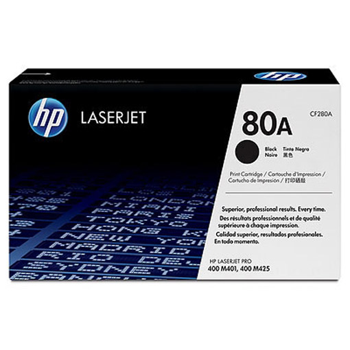 Hewlett Packard HP 80A LaserJet Toner Schwarz 