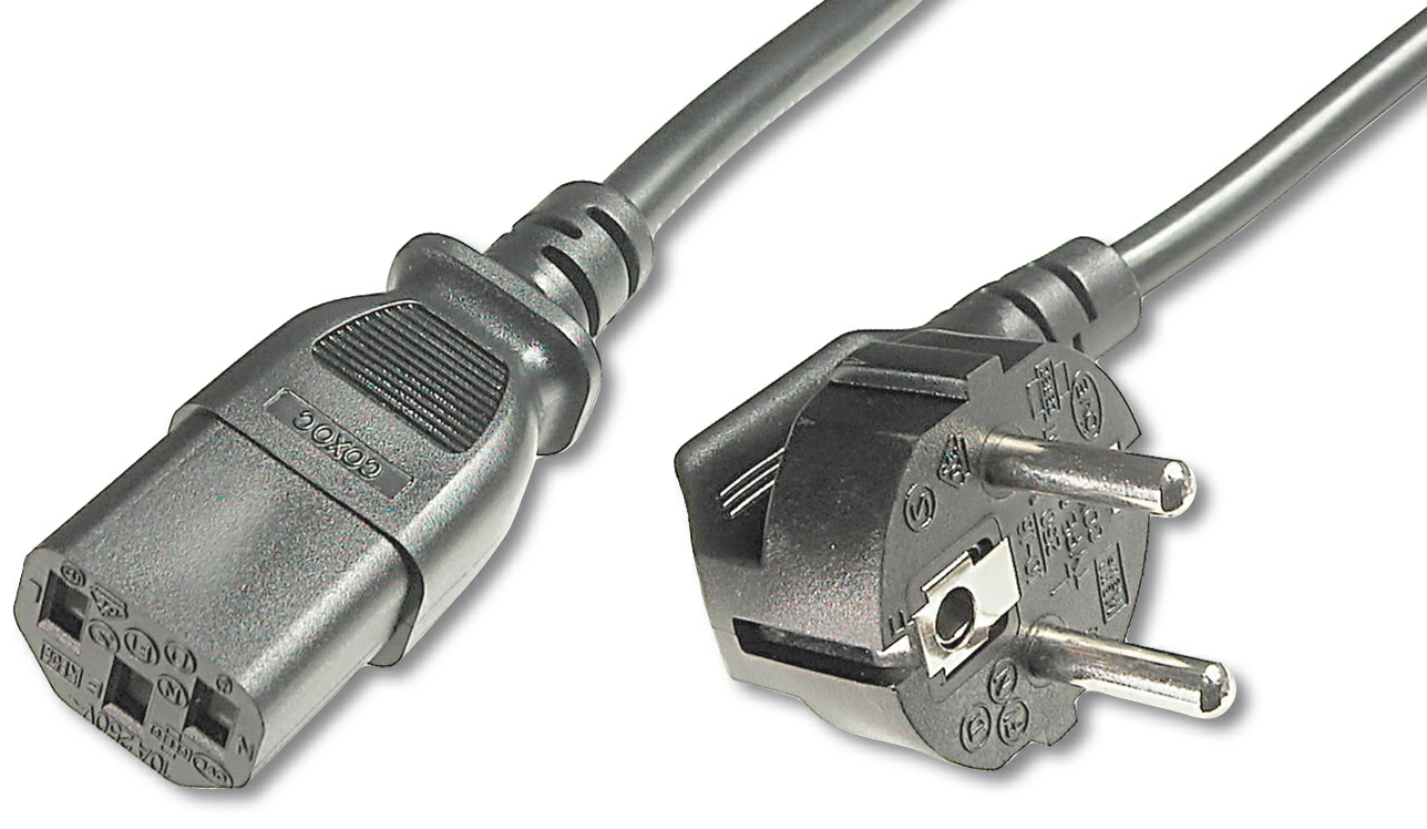 1,5m Kaltgerätestromkabel 