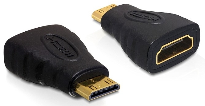 Delock Adapter High Speed HDMI C Stecker > A Buchse 
