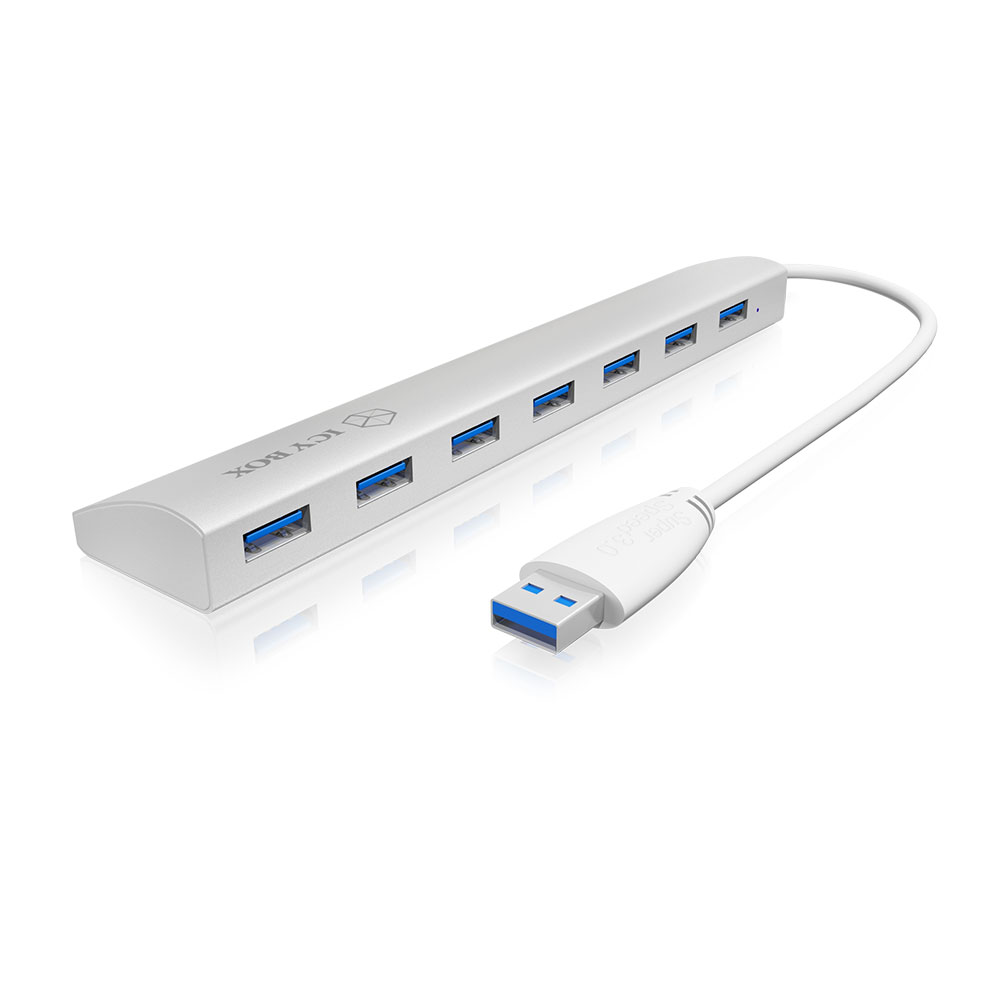 RaidSonic Icy Box IB-AC6701 7 Port USB 3.0 Hub 
