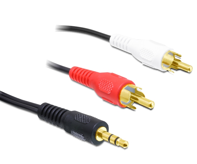 1.5m 3,5mm Klinke / Cinch Kabel 