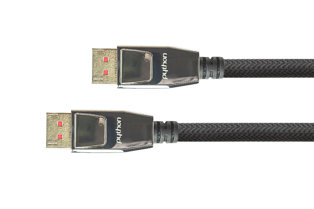 5m Displayport 1.4 Kabel 8K UHD-2 @ 60Hz Python Schwarz 