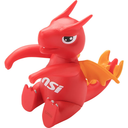 MSI Drache "Lucky" klein (z.B für Gläser) 