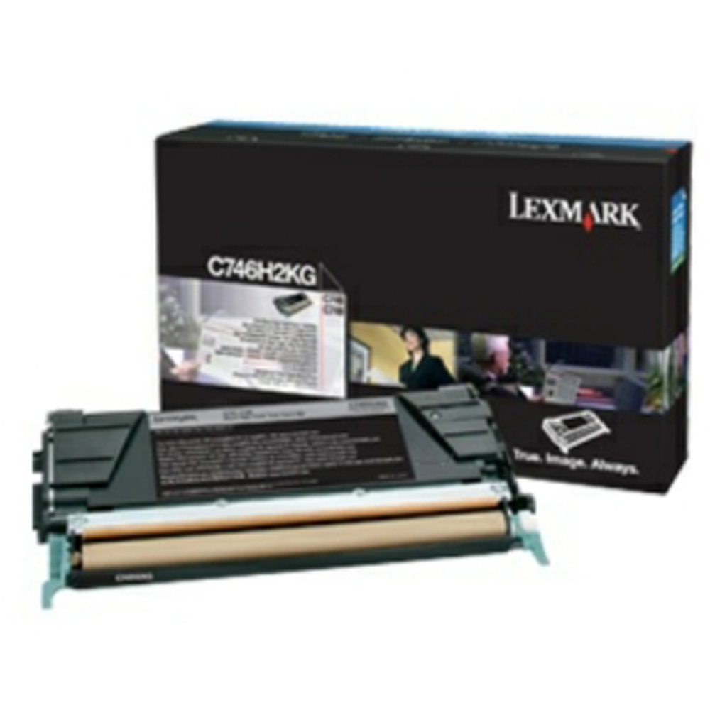 Lexmark Toner C746H3KG Schwarz 