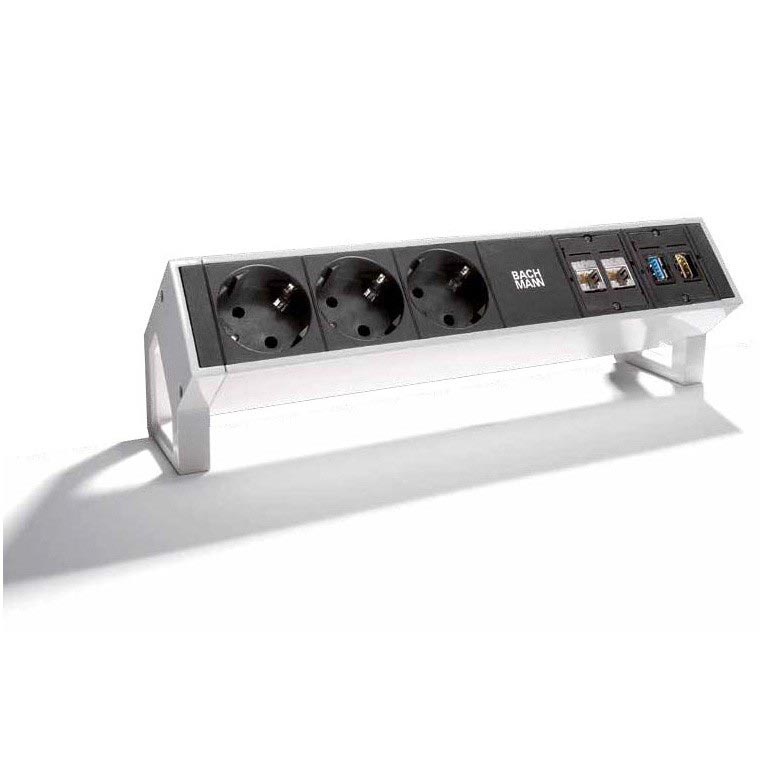 Bachmann Desk2 Steckdosenleiste 3-fach 