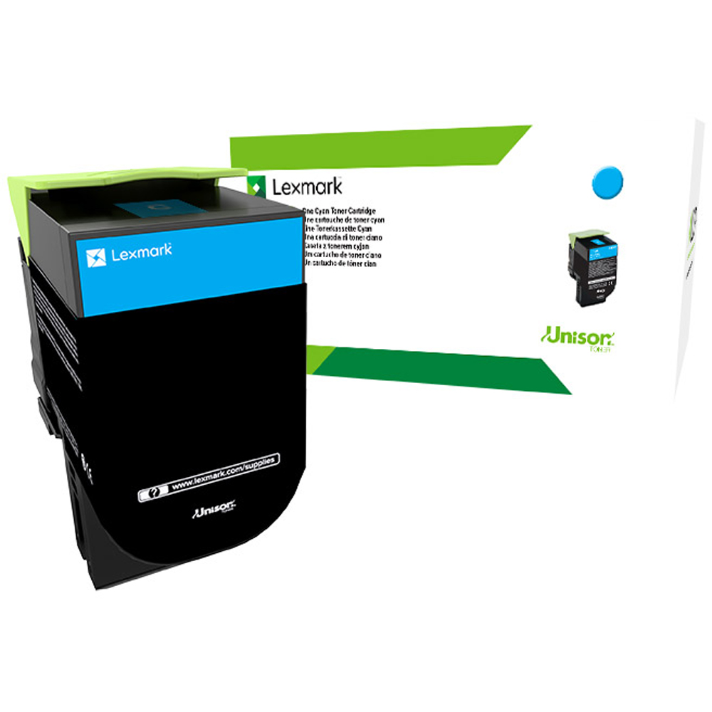Lexmark Toner 70C2XCE Cyan 