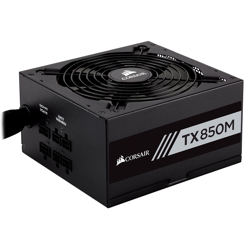 850W Corsair TX-M Series Modular TX850M - 80 Plus Gold teilmodular 